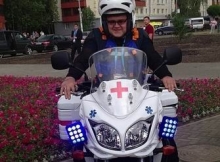 В Казани врачи сели на 'скорые' мотоциклы 